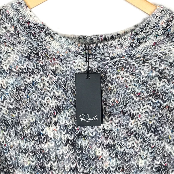 Rails Lux Kaleidoscope Oversized Crewneck Sweater - Picture 7 of 8